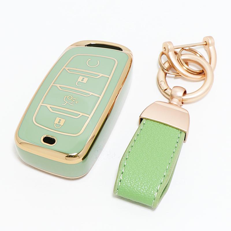 4 Buttons For Changan Hunter F70 Cs35 Cs75 Plus Cs85 Coupe Cs95 Remote Key Fob Holder Cover Case Protector Skin Accessories