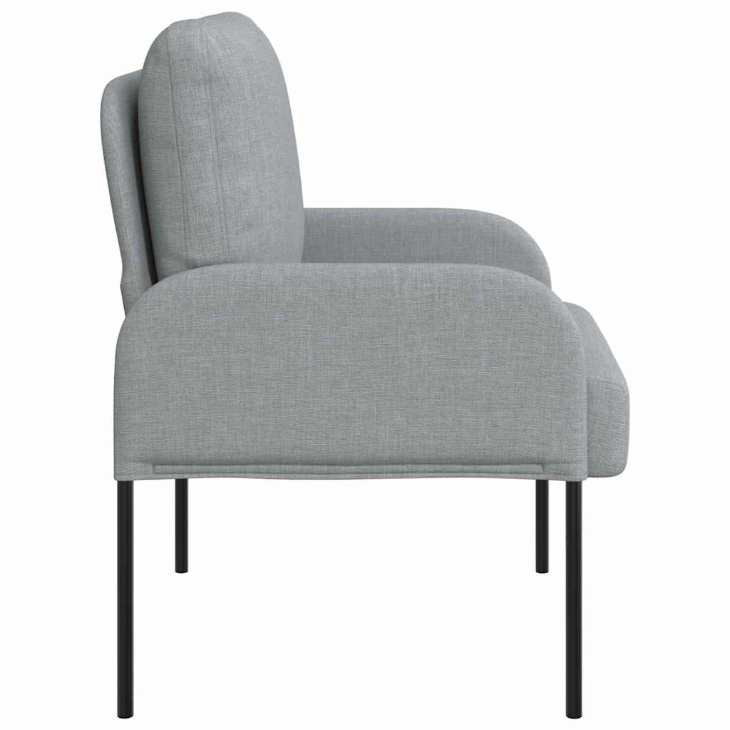 Sofas with Cushions 55 Cm Light Grey Plywood