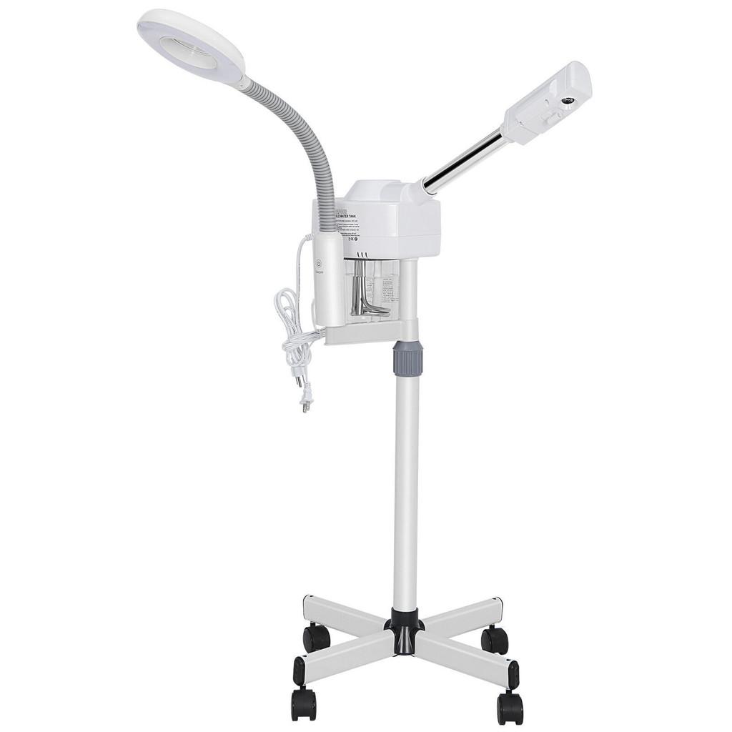 Single Tube Hot Spray Hydration Mist Sprayer Beauty Salon Hot Facial Steamer Multi-function Spray Machine Magnifying Glass
