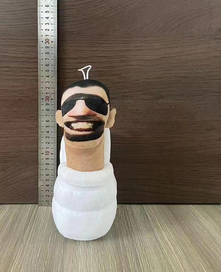 Skibidi Toilet Man Vs. Monitor Man Doll Plush Toy
