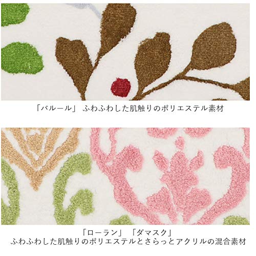 Yokozuna Creation Toilet Mat, Blue, Size: 1.5 X 62 X 57cm