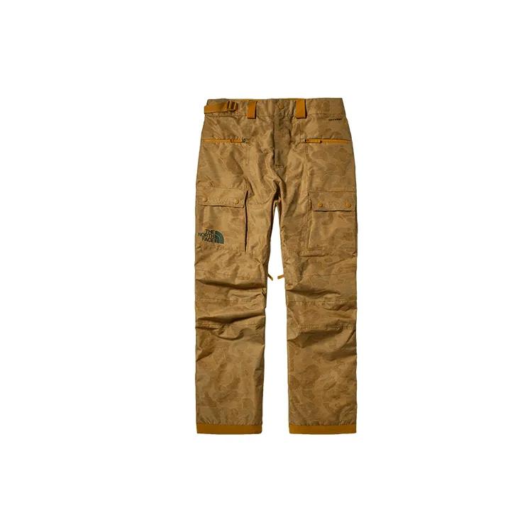 THE NORTH FACE Windbreaker Pants Men's Brown Moderate Straight Fit Pants (Unisex) Windbreaker Pants NF0A3M42 T49