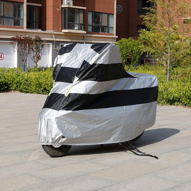 International Motorcycle Rain and Sun Shade: Thickened Cotton-Padded Electric Scooter Cover.
