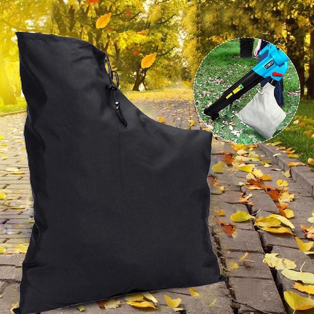 Leaf Blower Vacuum Bag Oxford Garden Leaf Blower Collection Organiser Blower Rake Vacuum Zippered Bottom Dump Pouch Lawn Cleaner
