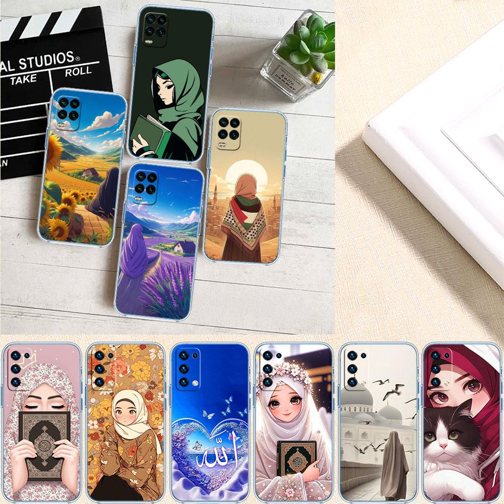 PP40 Islamic Muslim Girls Hijab Phone Case for Motorola Moto Edge 20 30 40 50 S30 Fusion Ultra Pro Neo Lite + G200 G23