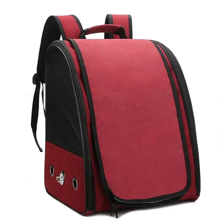 

Сумка для попугаев, большая, средняя и маленькая сумка для птиц, переносная клетка для птиц, складной рюкзак для попугаев красный