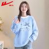Warrior Women's Contrast Stripe Graphic Sweatshirt