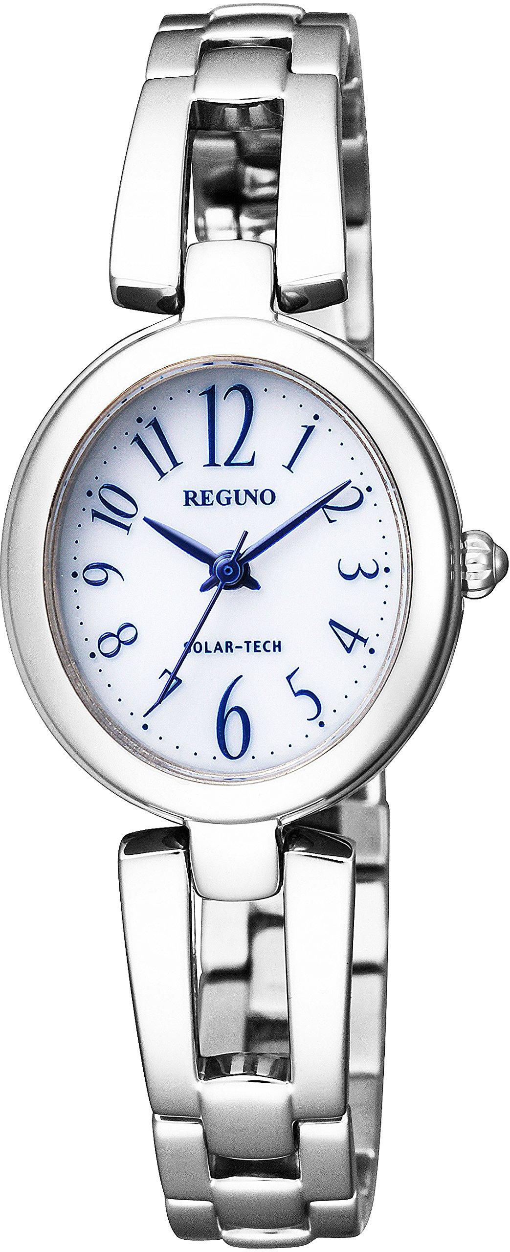 

Citizen Regno Solar Tech Watch with Silver Women s Bracelet, KP1-616-13, синий