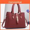 Large Stylish Capacity Womens Handbag For Autumn Winter With Chic Design In Black Burgundy And