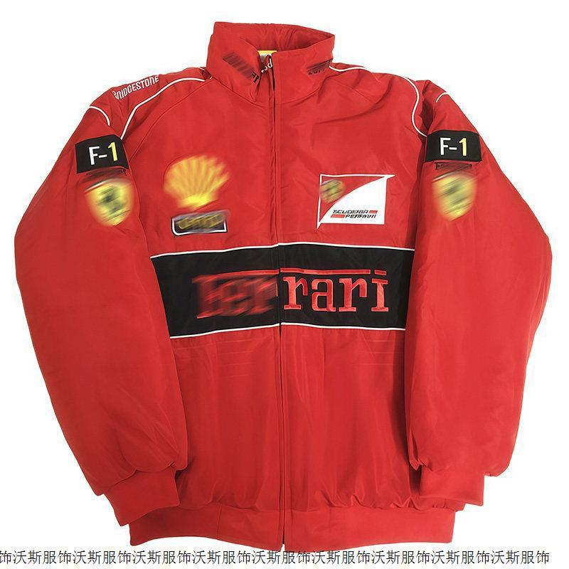 Men Women Vintage Racing Style Windproof Cycling Jacket Lightweight Embroidered Motorcycle Riding Outerwear