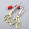 Yangjiang Tailor's Large Stainless Steel Scissors for Household Clothing and Fabric Cutting.