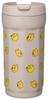 Skater Octagonal Stainless Steel Tumbler with Insulates Hot Cold Vacuum Flap Disney Winnie the Pooh Funny Face Lid, 350ml, & Drinks, Insulated, Lock,