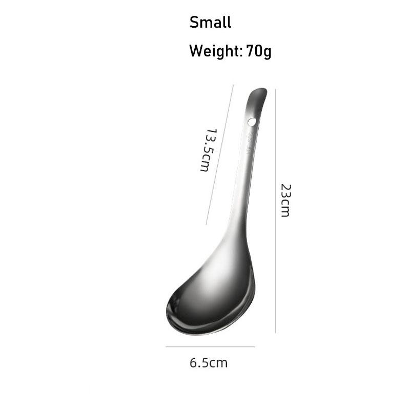 

304 Stainless Steel Large Rice Spoon Multipurpose Kitchen Long Handle Spoon For Serving Cooking Utensil Kitchen Tool