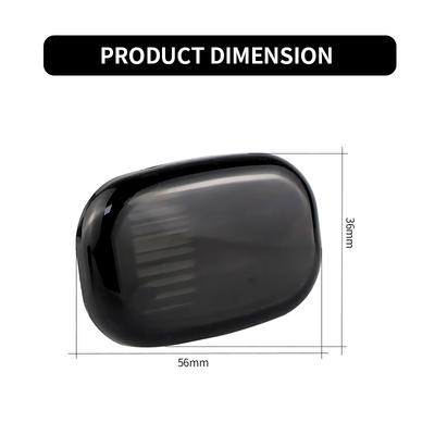 2PCS No Bulbs Fender Side Marker Light Covers Housing For Toyota Corolla Celica Caldina Camry Hilux Fielder Avensis Prius Runx