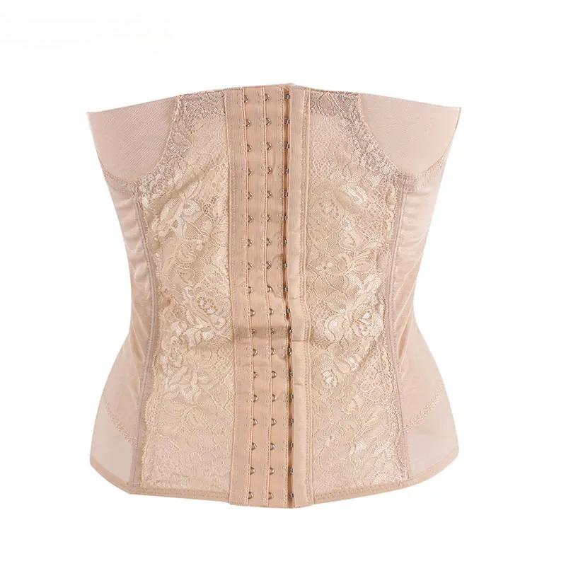 Ladies Corset Shapewear Postpartum Belly Waist Trainer Women's Steel Boned Waist Cinchers Slimming Modeling Strap Belt Corset Shapewear