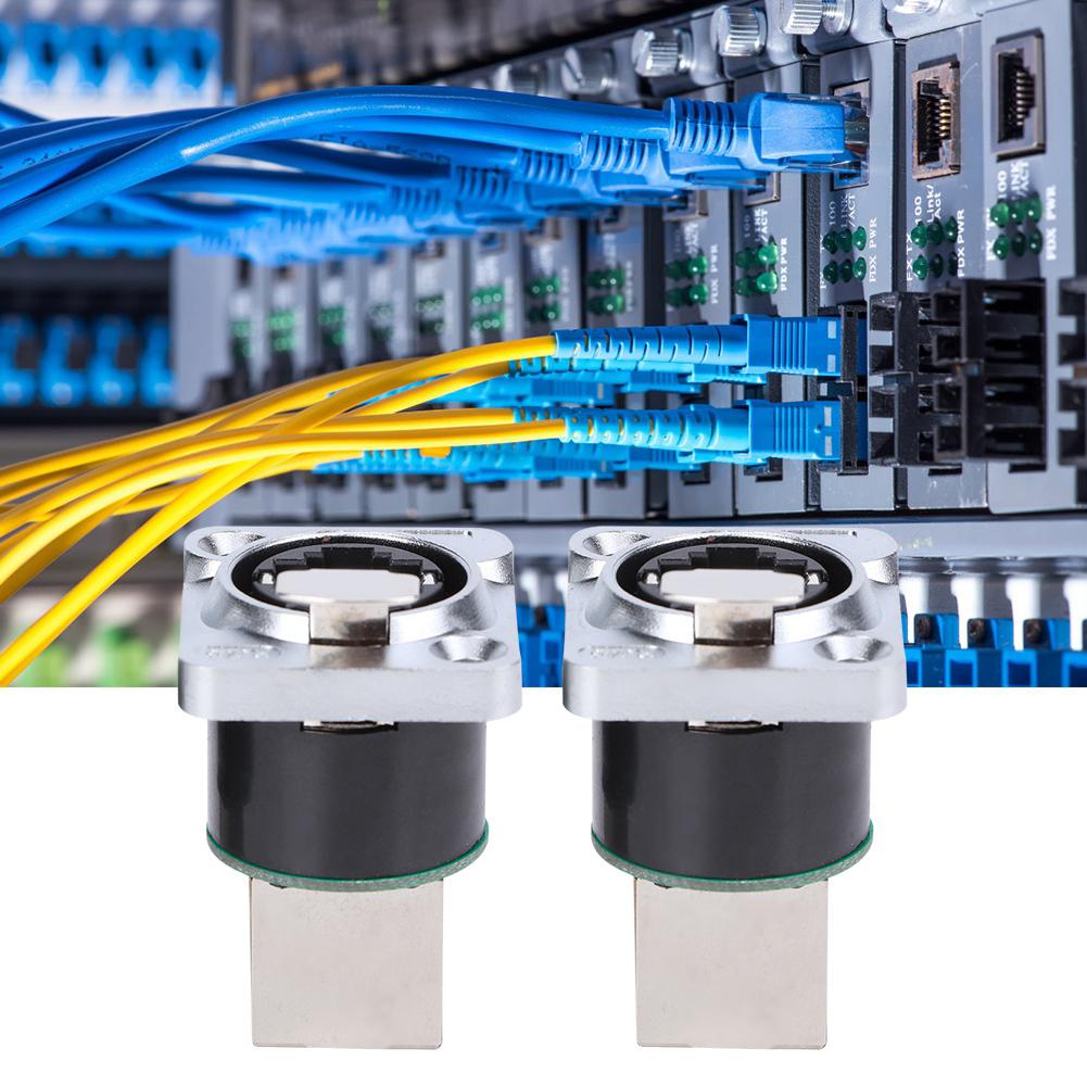 

2 шт. RJ45 угловой разъем огнестойкий изоляционный материал YTRJ45 авиационный штекер
