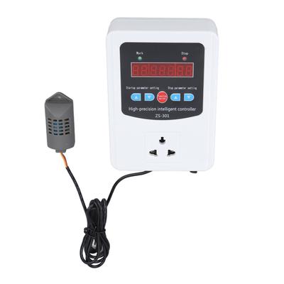 בקר לחות דיגיטלי 1500W תצוגת LCD היגרוסטט פלסטיק טיימר בקר לחות אוויר עבור