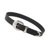 Trendy Rhinestones Waistband Clasp Adjustable PU Leather Waist Belt For Women Lady Fashion Waist Accessory
