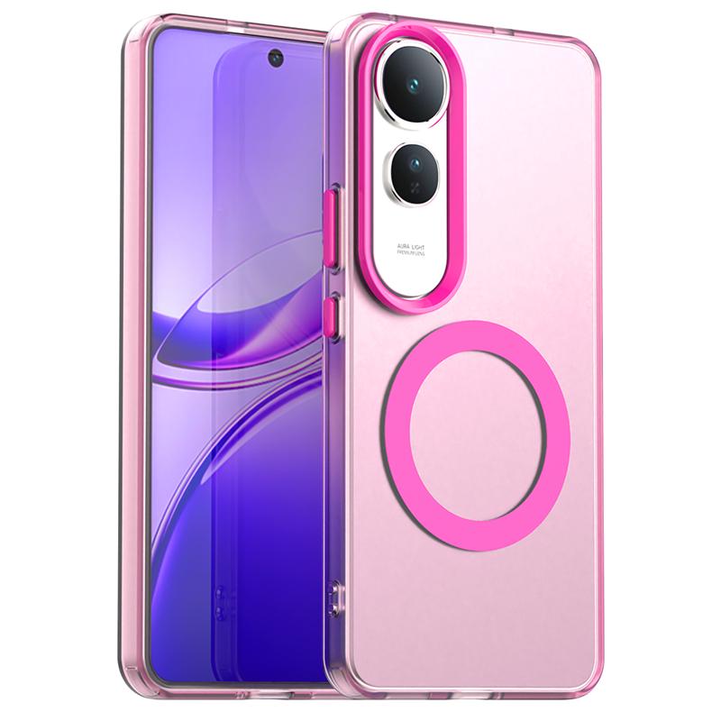Transparent Phone Case For Vivo V50 Lite Case For Vivo V50 Lite Magnetic Adsorption Wireless Charge Cover For Vivo V50 Lite Case