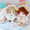 20cm Cotton Doll Set: Star, Cherry, Rabbit, Bear Dolls with Bag, Messenger Bag, and Plush Coat.