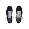 Jordan Air Jordan 1 Slip Resistant Abrasion Resistant Low Top Vintage Basketball Shoes Unisex Black Silver CZ0790-002(Team734-)