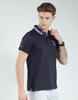 Monte Carlo Men's Regular Fit Solid Polo Half Sleeve T-Shirt