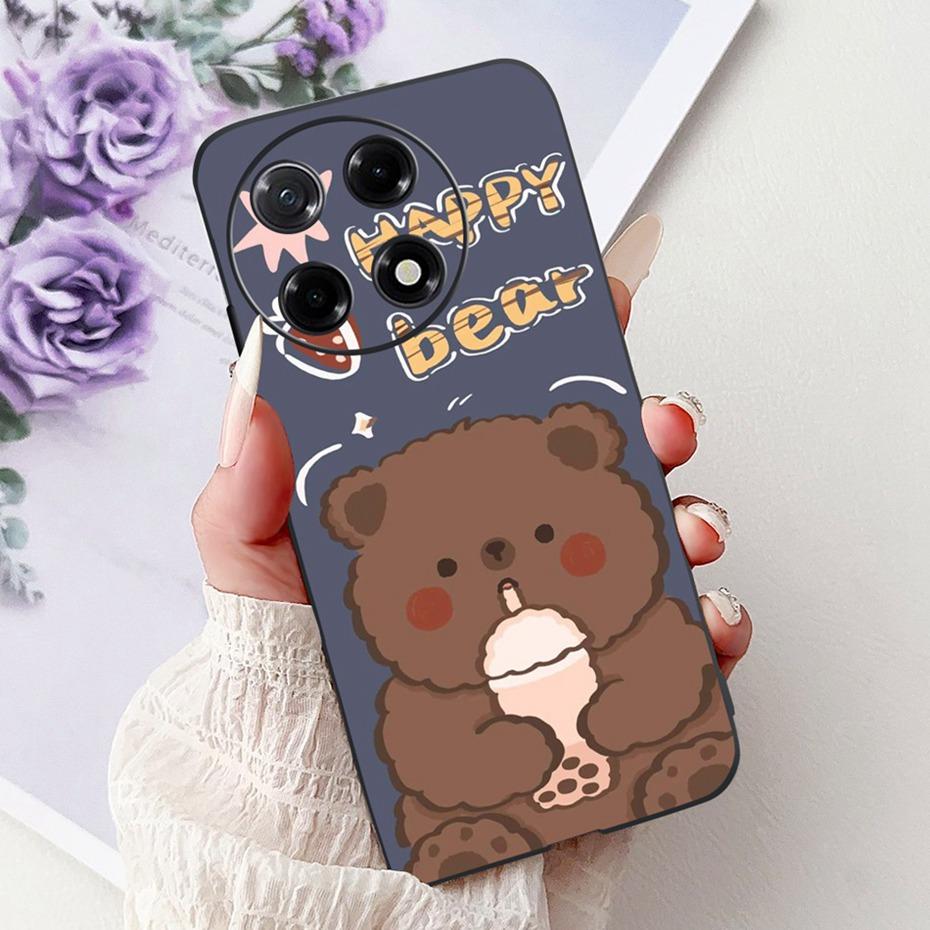 New Design Phone Case For Tecno Camon 30S Pro Camon30S CLA5 CLA6 Black Silicon Soft TPU Back Cover For Camon 30S 30SPro 4G