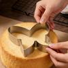 Professional Stainless Steel Butterfly Shape Baking Molds For Even Cake Cutting And Mousse Cake Cutter Shaping Supplies