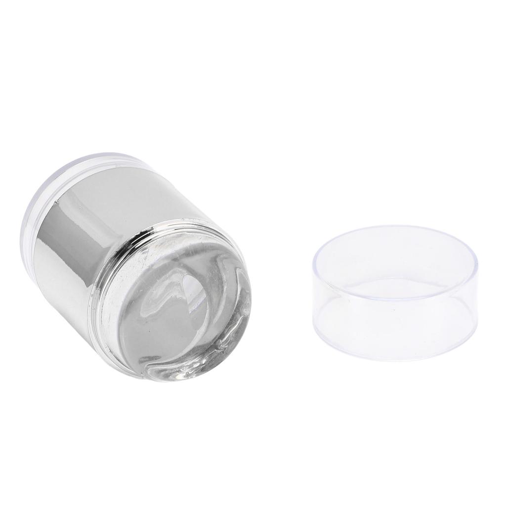 Nail Art Stamper Kit Strong Adhesive Clear Double Headed Nail Art   Stamper with Lace Floral Pattern Board