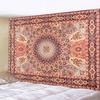 Mandala Tapestry Wall Hanging Beach Rug Blanket Psychedelic Mattress Boho Yoga Shawl Mat Bedroom Living Room Decor Tapiz