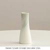 White Vase Desktop Flower Arrangement Table Hydroponics Green Plant Flower Decorative Flowerpot Decorations Home Decor Vases
