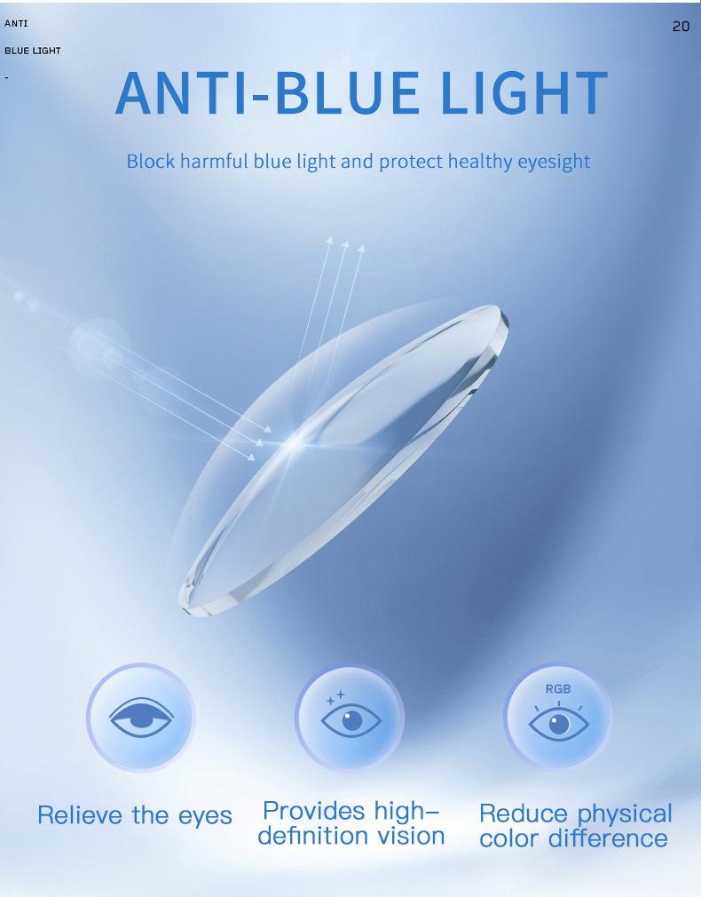 Propionic Acid Pinhole Anti-Blue Light High-End No Makeup Reading Glasses for Seniors