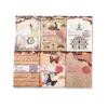 Retro Burned Pages Diary: DIY Decorative Material - 30 Sheets