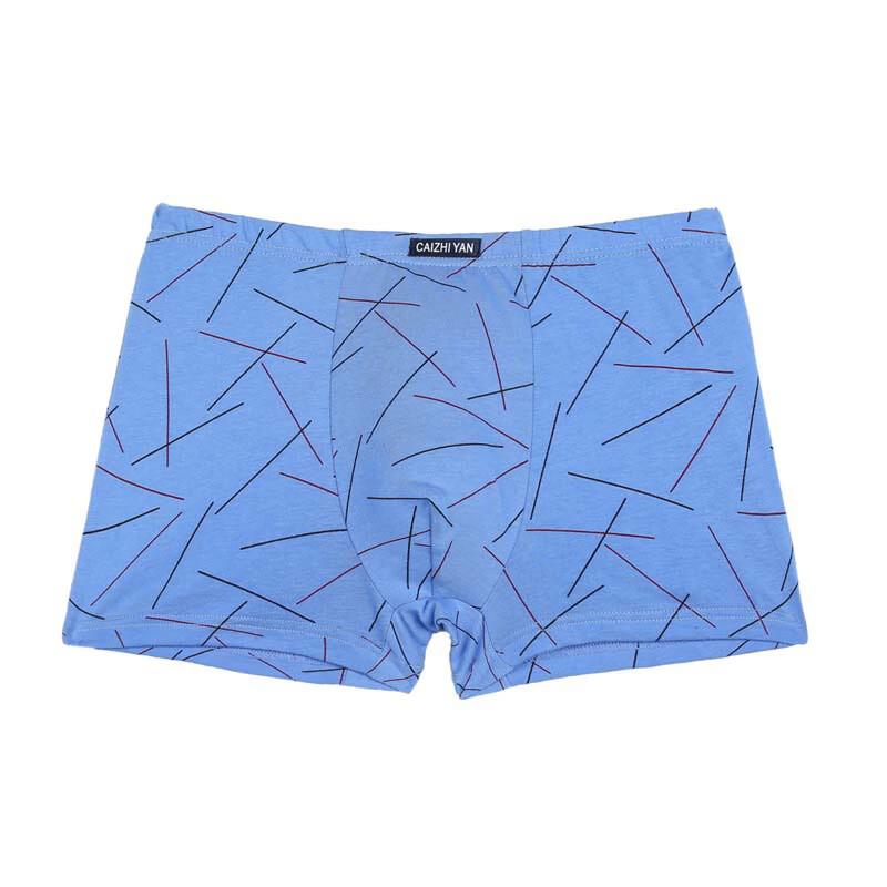 Caizhiyan Men s Cotton Loose Mid-Waist Boxer Briefs 5XL