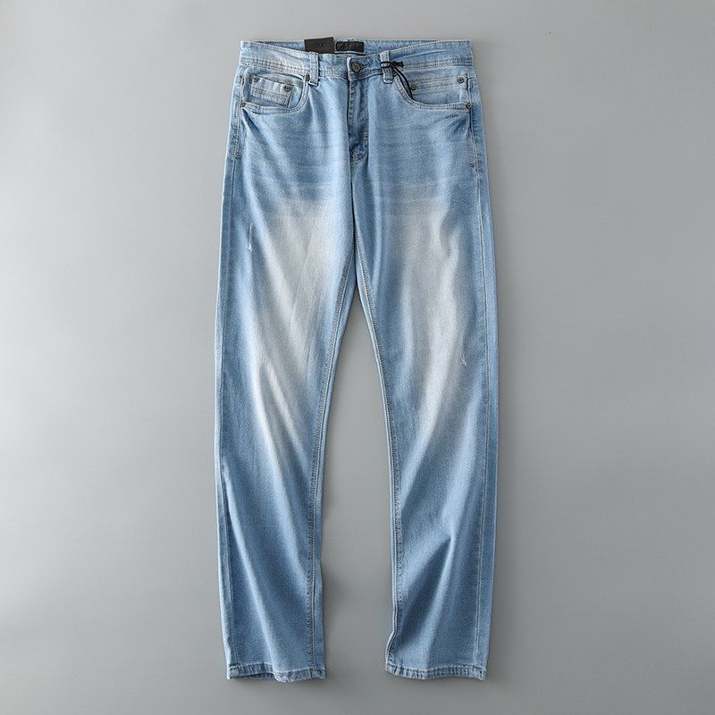 Fashion Brand Spring and Autumn Foreign Trade Export Jeans