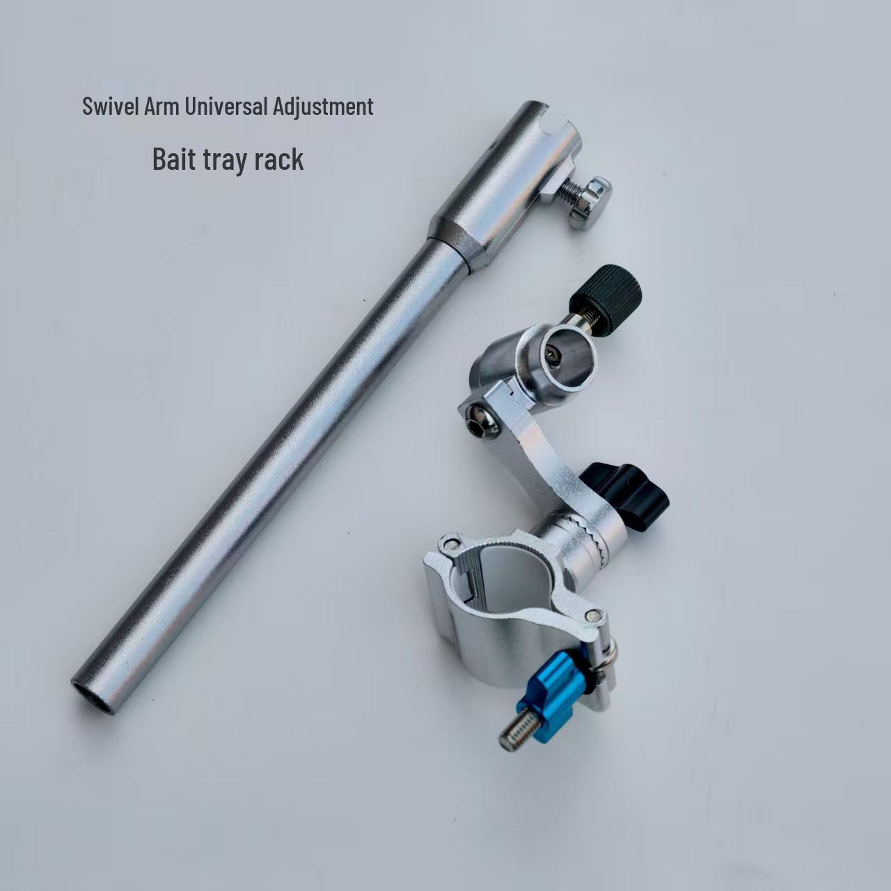 

Three-Piece Fishing Chair Set: Aluminum-Magnesium Rod Holder, Umbrella Holder, Universal Rotating Fish Keeper Bracket.