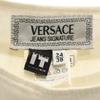 VERSACE JEANS SIGNATURE Made in Italy Leinen Midilänge Enger Rock 38 Damen Gebraucht