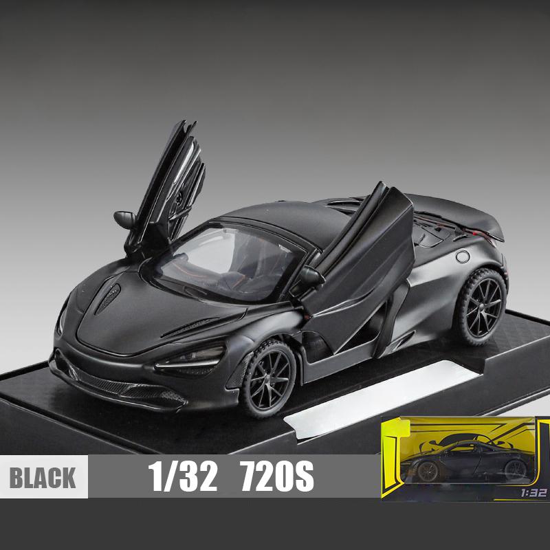 1/32 McLaren 720s Supercar Sports Alloy Diecast Model Car Sound & Light High Simulation Hobby Collection Birthday Gifts for Boy