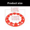 Stylish ATV Wheel Rims Hub Cover Guard Decoration Ornament Suitable for Beach Cars Provide Protection Decorative Appeal