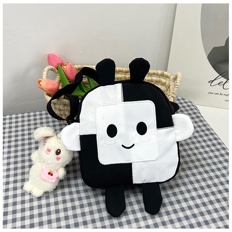 Cute Messenger Bag Female Niche Summer Funny Large Capacity Student Cartoon Small Backpack Shoulder Bag