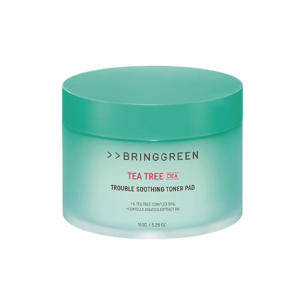Bringgreen Bringgre Skin Tea Tricica Trouble Soothing Toner Pad 90 Sheets