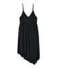 Sunburn Project Lace Layered Shirring One-Piece, Black