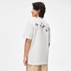 Li-Ning Letter Round Neck Pullover Short Sleeve Regular T-Shirt Men Tops White AHST205-1
