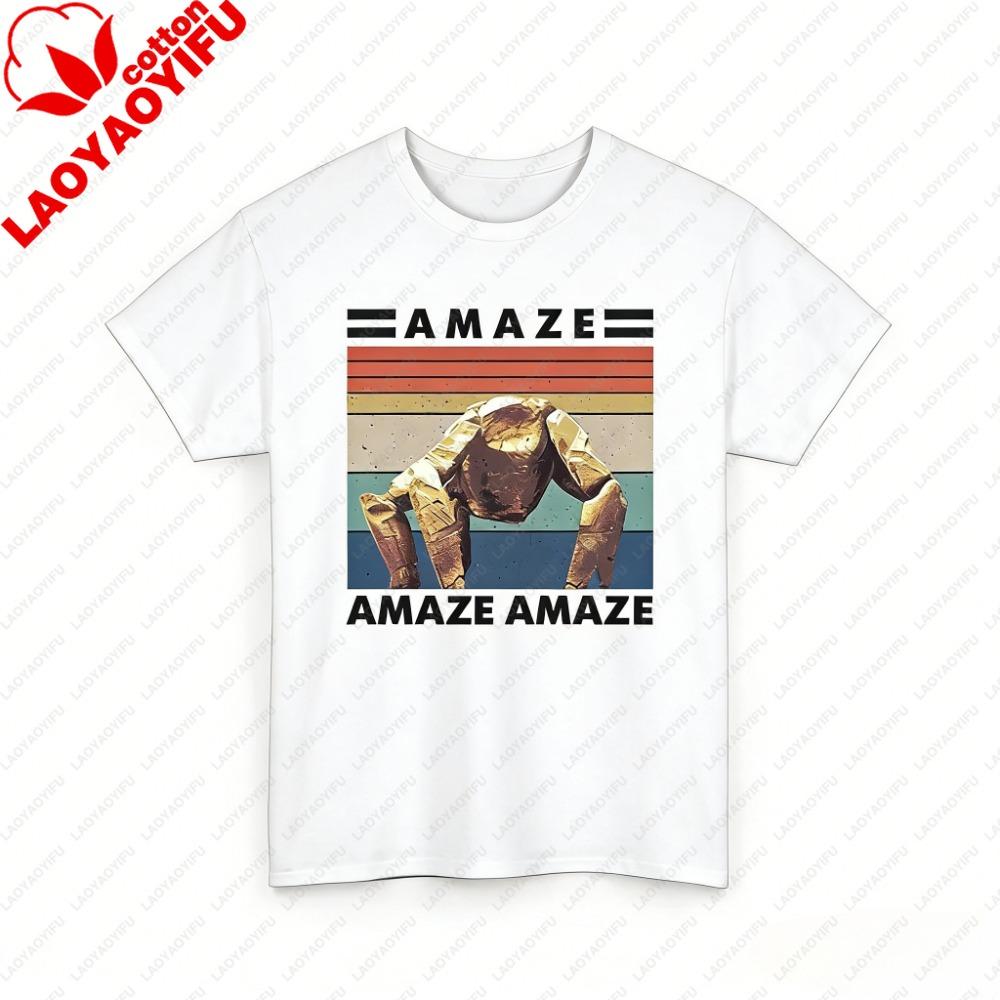 Rocky Amaze Amaze Amaze Vintage Unisex Tshirt Science Fiction Lover Retro Gift Shirt Rocky Ryan Gosling PHM Tee Unisex Unisex Tops
