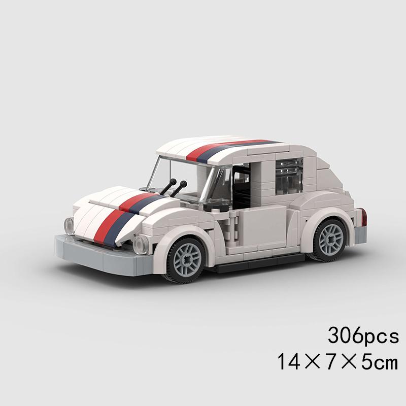 

Miata MX-5 NA M3 MOC Car Speed Champions Super Race F1 Vehicle Model Building Block Technical Racing Brick Christmas Gift City