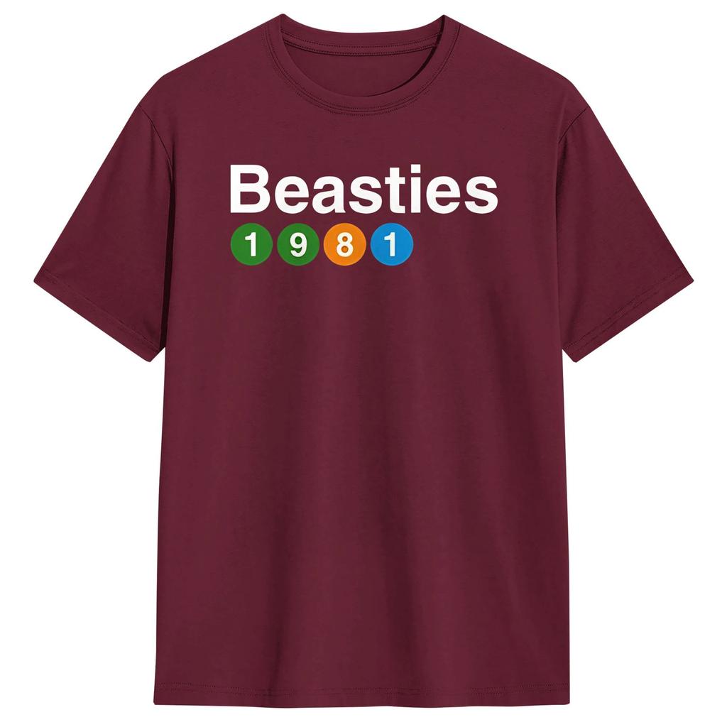Funny Hip Hop Beastie Boys Tshirt For Unisex Crew Neck Pure Cotton T Shirts Short Sleeve Tees Gift Clothes