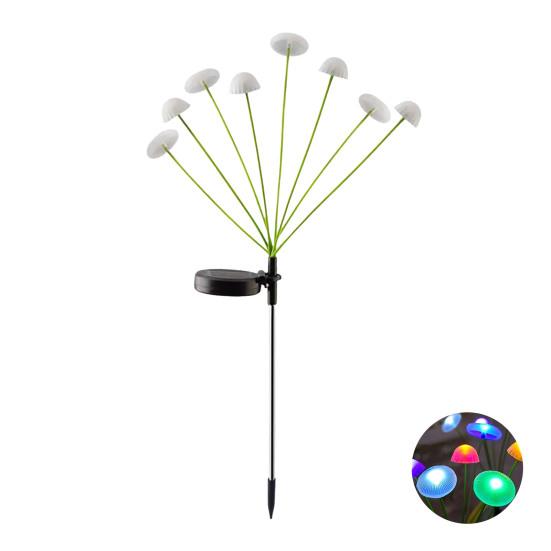 Solar Mushroom Stake Lamp Outdoor Garden Night Light Solar-powered Waterproof Automatic Light Sensor Lights for Patio Pathway