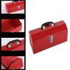 Robusts Red Tool Organizer Hip Roof Style Tool Box Container for Automotive and Household Use with Portable Handle