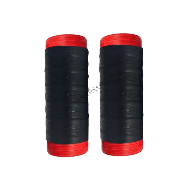 090E Universal Silicone Motorcycle Handlebar Covers Non Slip Grip Vibration Reduction