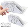 Pipe Cutting Guide Foam Pipe Cutter Tool Adjustable Rubber Insulation Pipe Cutter 45° Cutting Fixture Copper Pipe Insulation